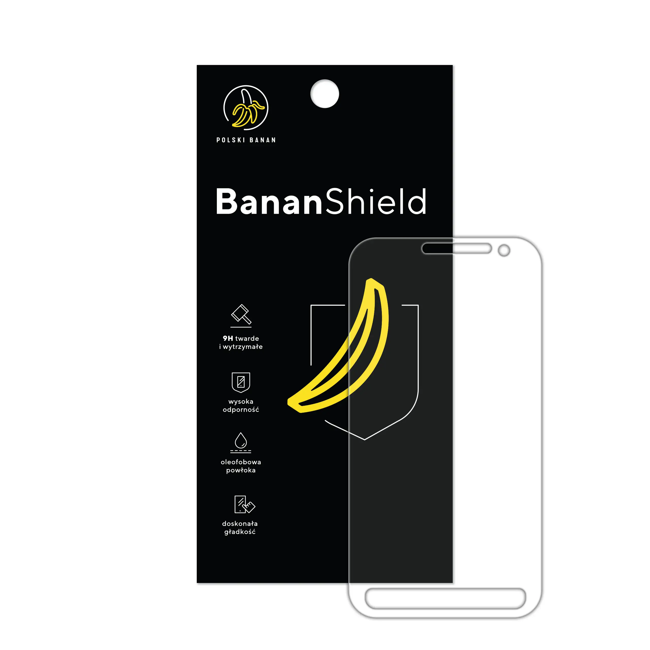 Szkło hartowane Polski Banan BananShield z opakowaniem do telefonu Samsung Galaxy Xcover 3